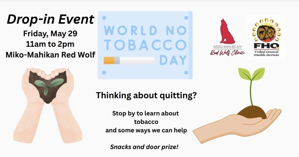 World No Tobacco Day Drop-In Event | May 29, 2026